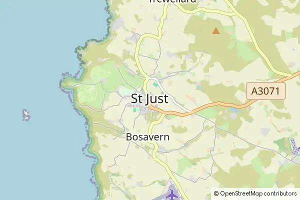 Mapa St Just
