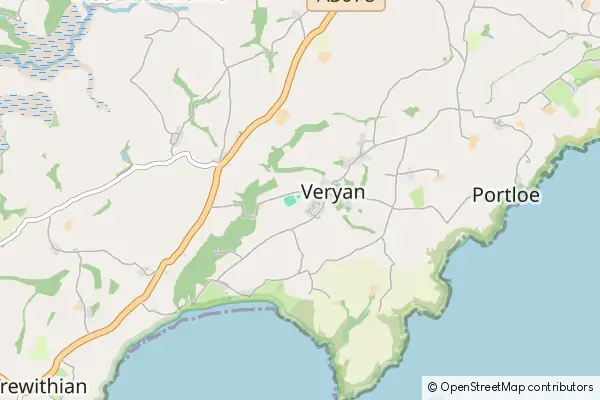 Mapa Veryan