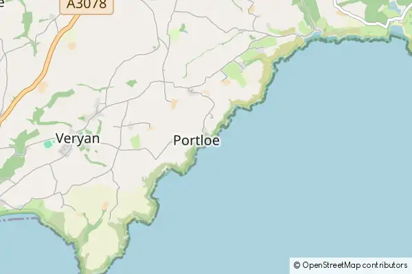 Mapa Portloe