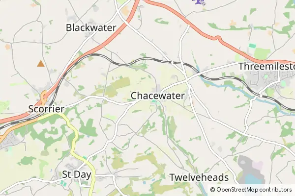 Mapa Chacewater