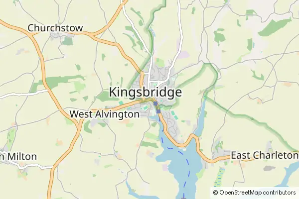 Mapa Kingsbridge