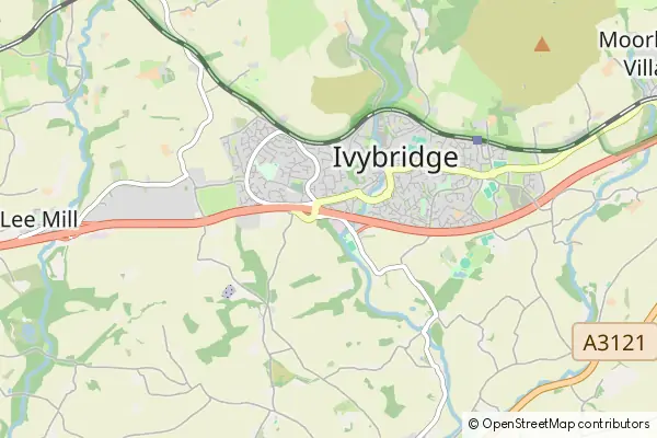 Mapa Ivybridge