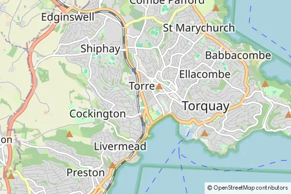 Mapa Torquay