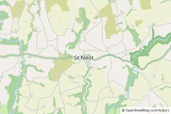 Mapa St. Neot