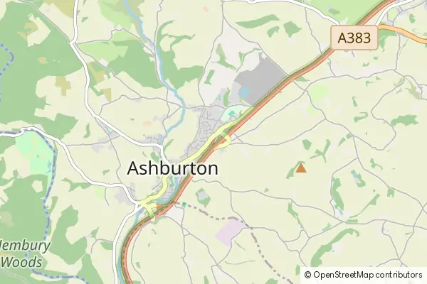 Mapa Ashburton