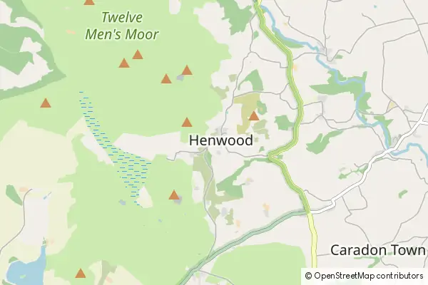 Mapa Henwood