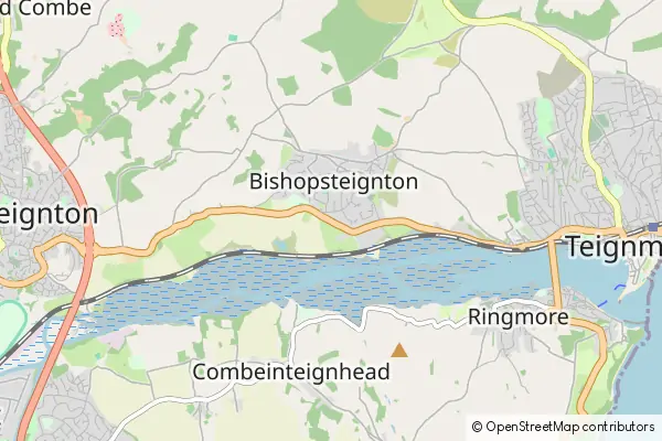 Mapa Bishopsteignton