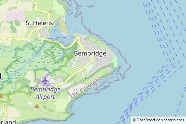 Mapa Bembridge