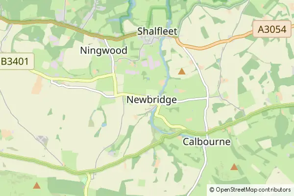 Mapa Newbridge