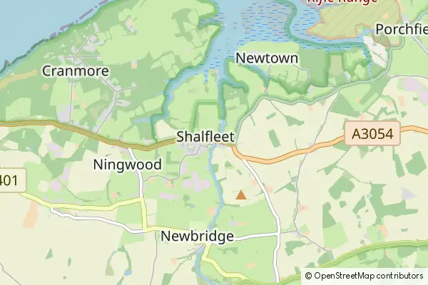 Mapa Shalfleet