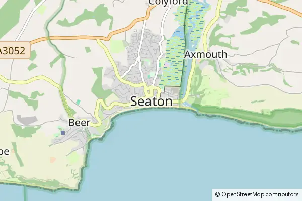 Mapa Seaton