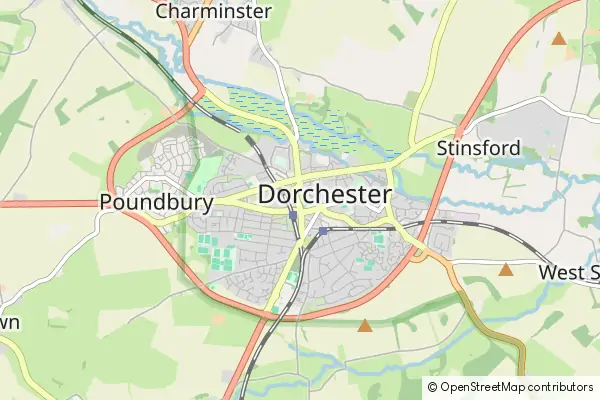 Mapa Dorchester