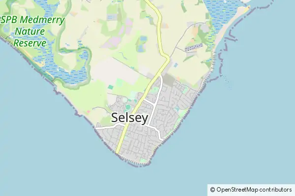 Mapa Selsey