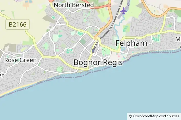 Mapa Bognor Regis