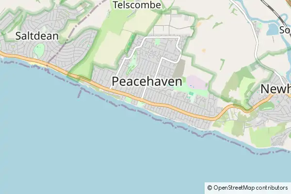 Mapa Peacehaven