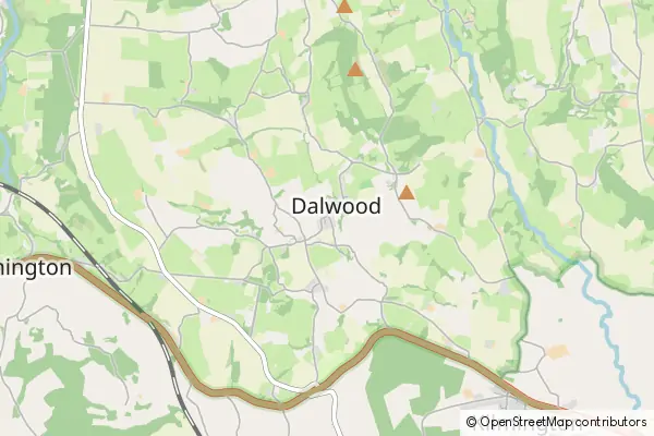 Mapa Dalwood