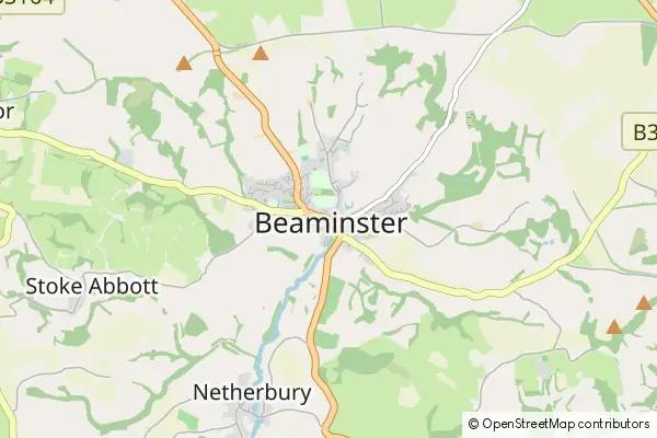 Mapa Beaminster