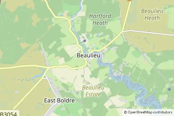 Mapa Beaulieu