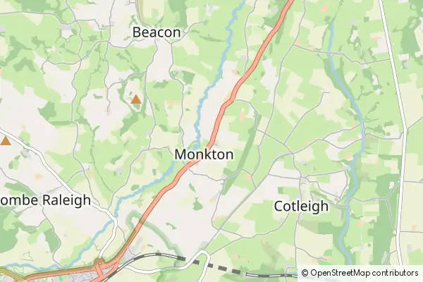 Mapa Monkton