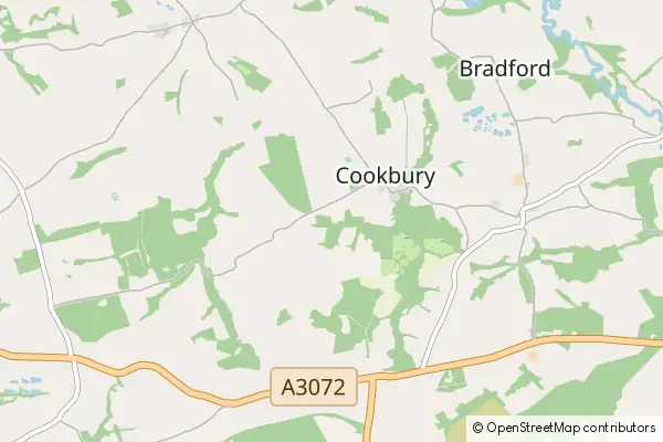 Mapa Cookbury