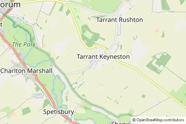 Mapa Tarrant Keyneston