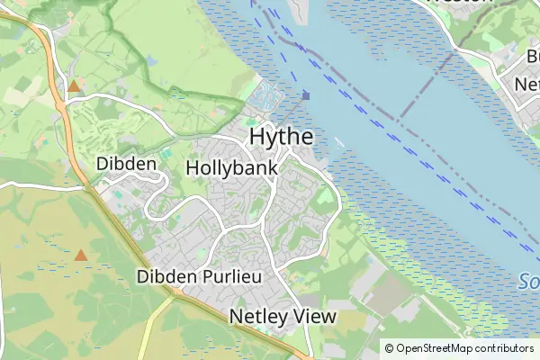 Mapa Hythe