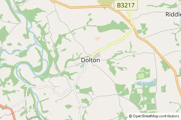 Mapa Dolton