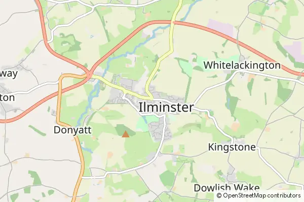 Mapa Ilminster