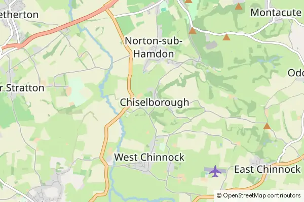 Mapa Chiselborough