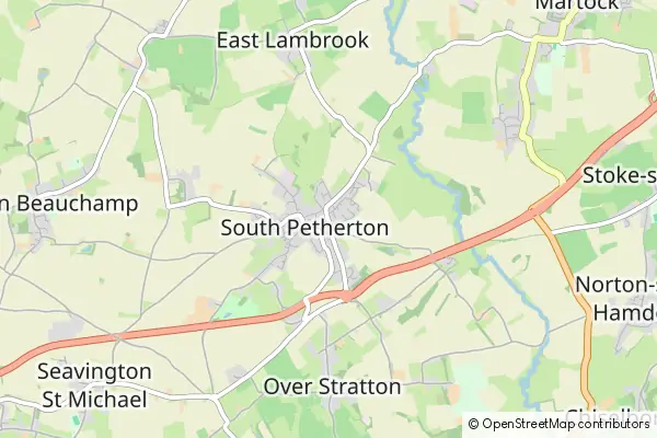 Mapa South Petherton