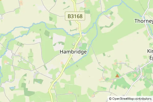 Mapa Hambridge