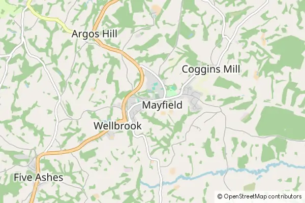 Mapa Mayfield