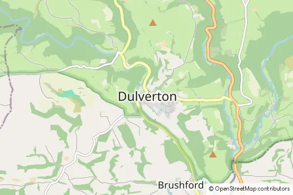 Mapa Dulverton