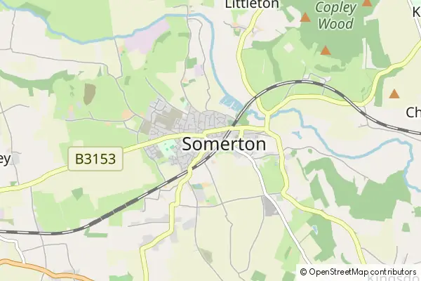 Mapa Somerton