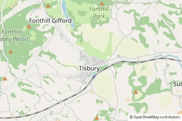 Mapa Tisbury