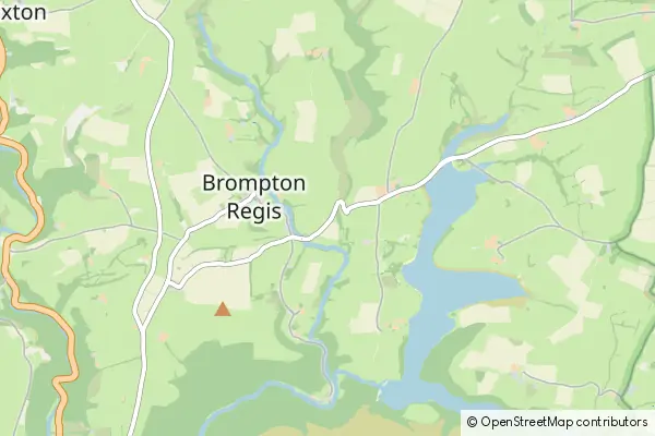 Mapa Brompton Regis