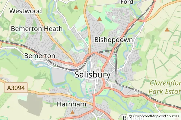 Mapa Salisbury