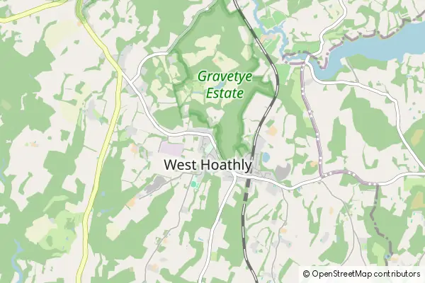 Mapa West Hoathly