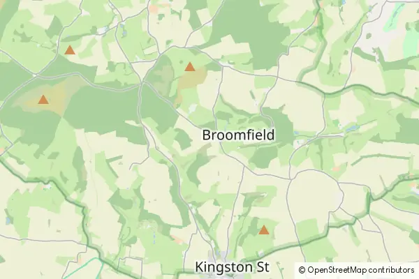 Mapa Broomfield