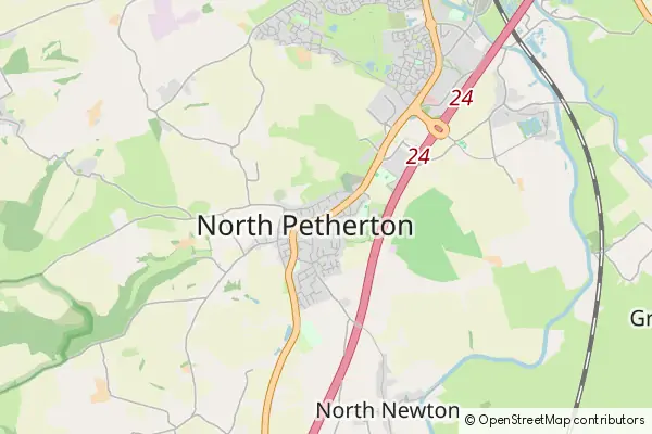 Mapa North Petherton