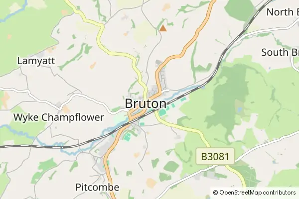 Mapa Bruton