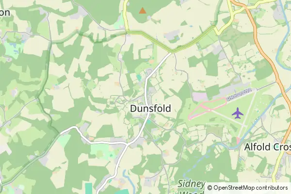 Mapa Dunsfold