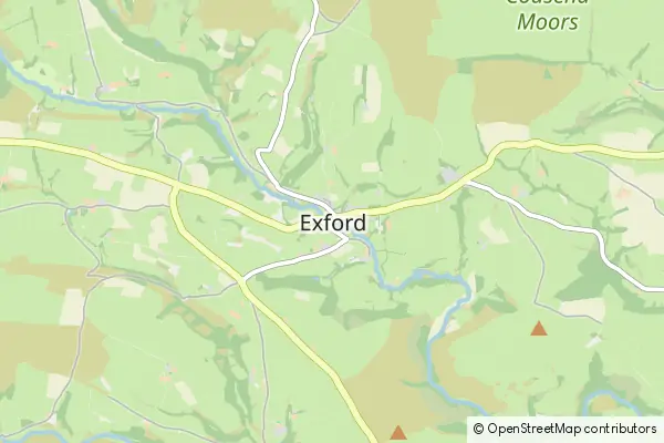 Mapa Exford