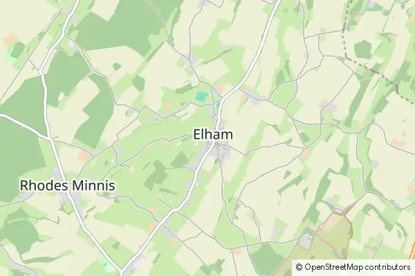 Mapa Elham