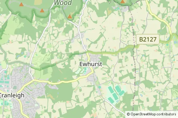 Mapa Ewhurst