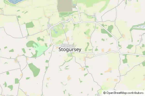 Mapa Stogursey