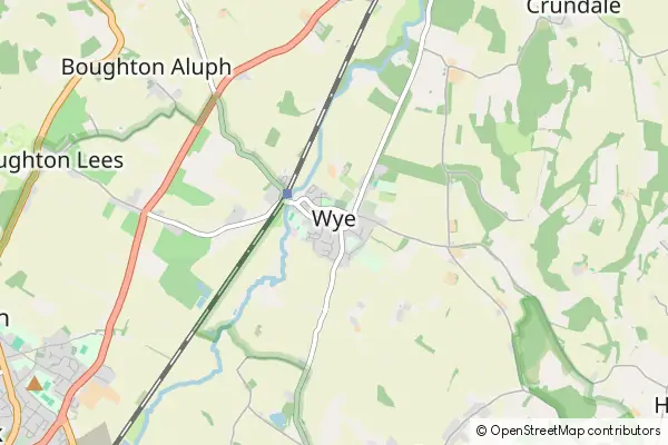 Mapa Wye