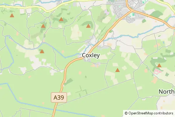 Mapa Coxley