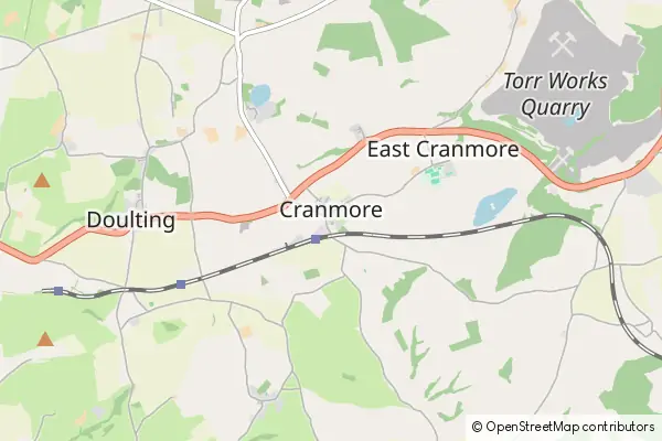 Mapa Cranmore