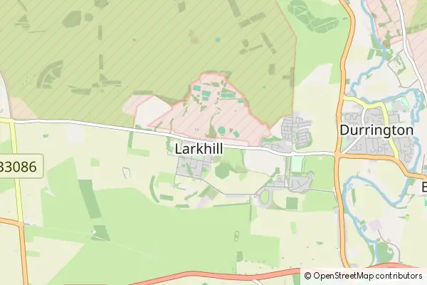 Mapa Larkhill